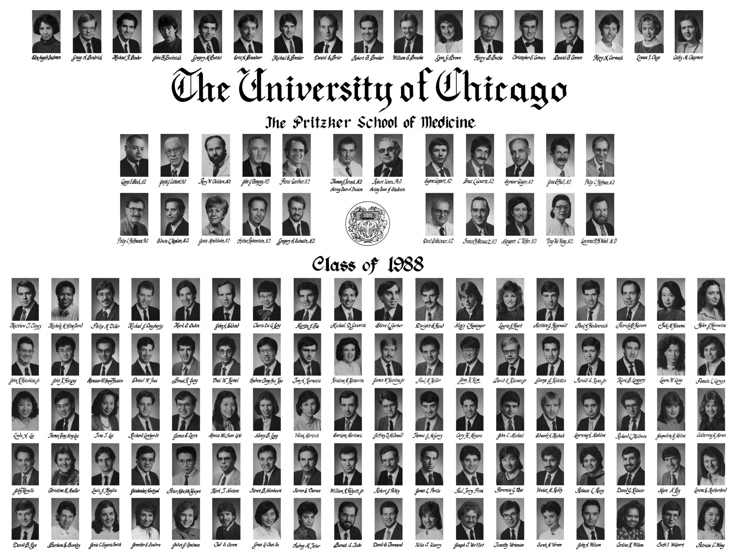 Pritzker Class of 1988