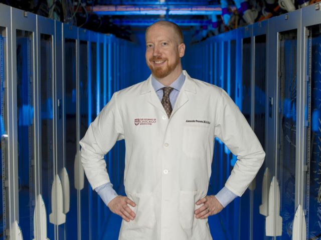 Alexander T Pearson, MD PhD, Associate Professor of Medicine at the University of Chicago, Director of Data Sciences and Director of Head/Neck Cancer